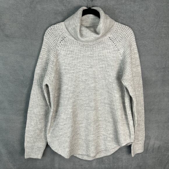 Kuhl Sweater Womens Large Gray Sienna Waffle Knit Tunic Outdoors Hiking Nature - Picture 1 of 13